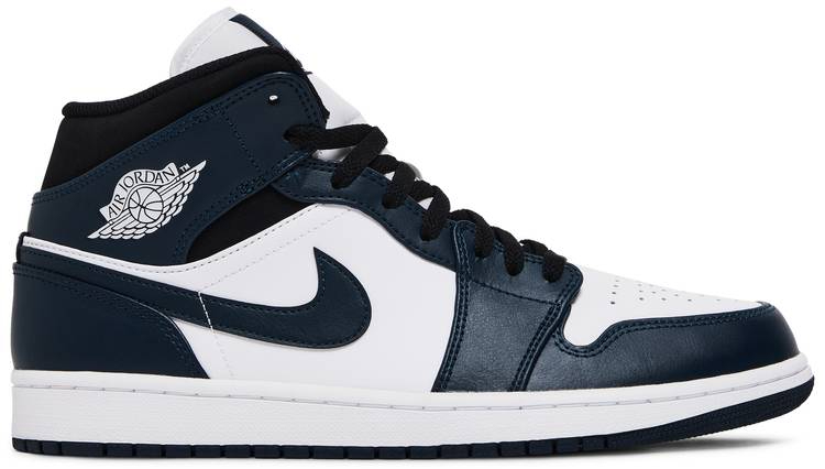 Air Jordan 1 Mid Armory Navy 554724-411